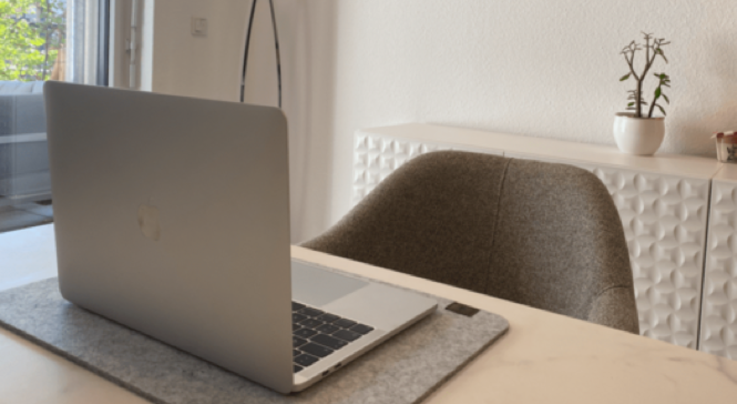 Büro Stuhl Laptop Apple